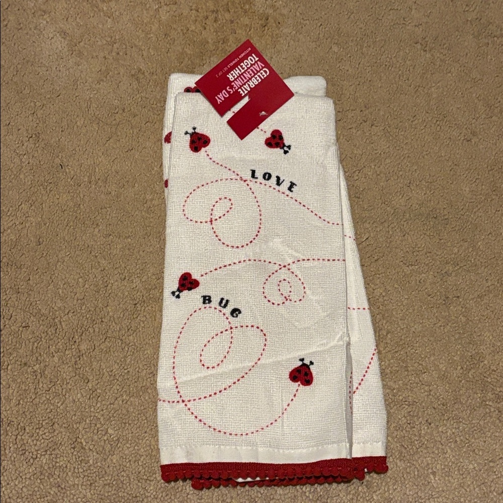 Love Bug Kitchen Towel